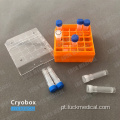 Caixa de criotube para tubo de 1,8 ml/2ml